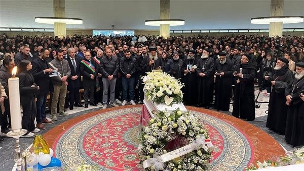 مدينة إيطالية تعلن الحداد العام على الشاب القبطي أبانوب يوسف