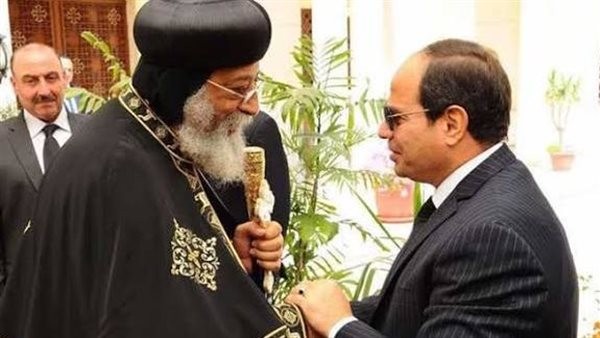 البابا تواضروس يهنئ السيسي ووزير الدخلية بعيد الشرطة