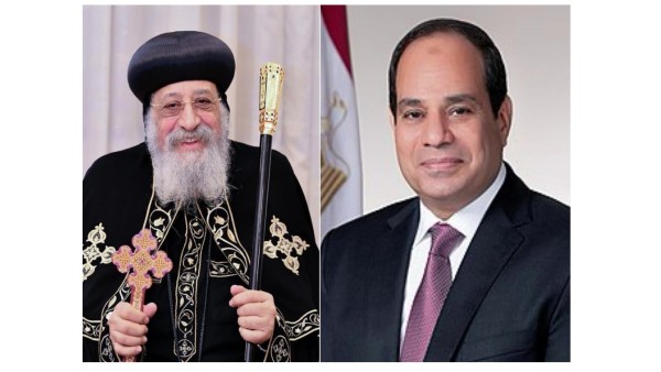 البابا تواضروس يشكر الرئيس السيسي على لفتته الكريمة بعد إجراء العملية الجراحية