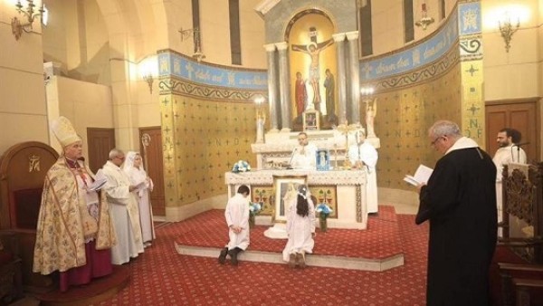 تكريس أجراس جديدة لبازيليك العذراء سيدة فاتيما بالقاهرة