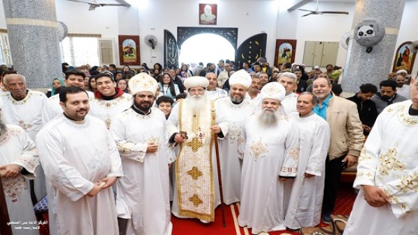 تدشين كنيسة "الشهيد استفانوس" بإيبارشية طما