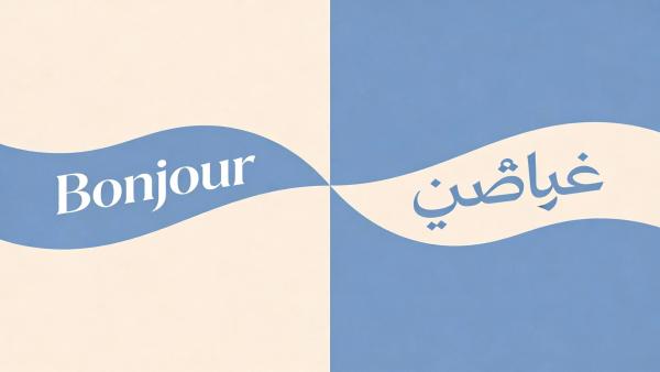  ترجمة من الفرنسية إلى العربية: عندما تصبح اللغة جسراً وليس حاجزاً